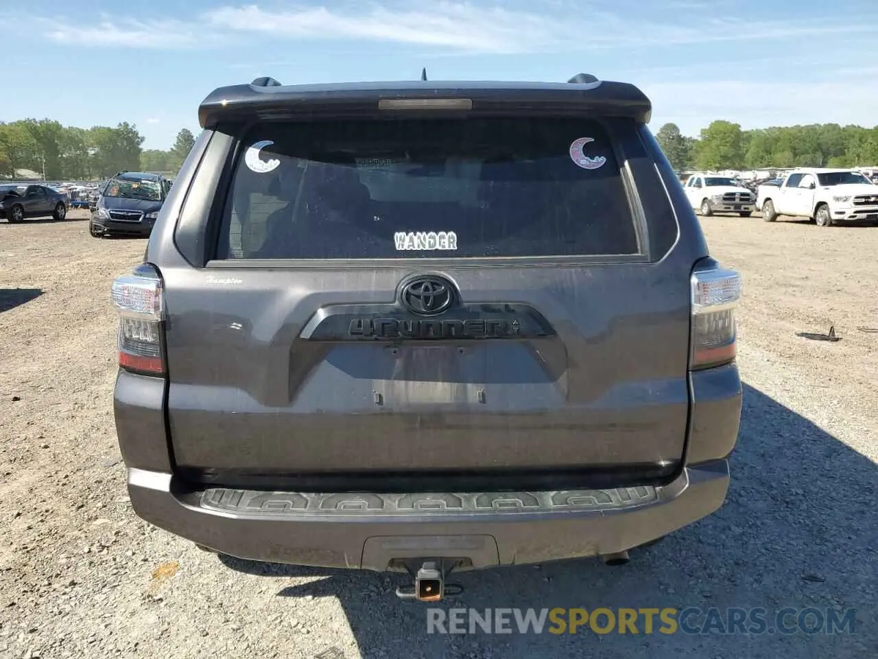 6 Photograph of a damaged car JTEHU5JRXM5903651 TOYOTA 4RUNNER 2021
