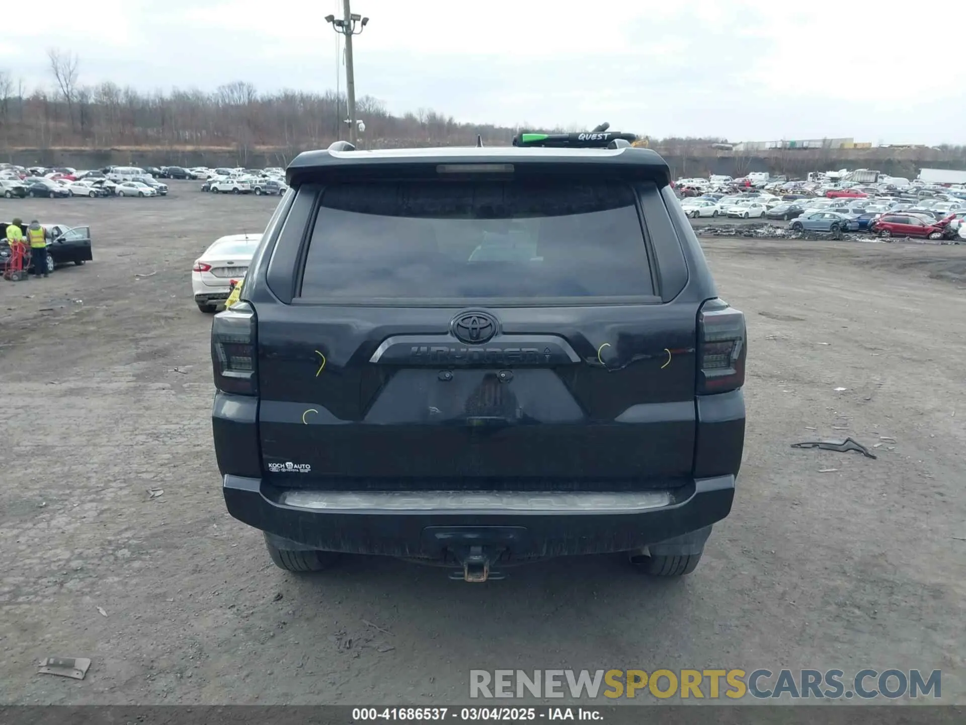 16 Photograph of a damaged car JTEHU5JRXM5969553 TOYOTA 4RUNNER 2021