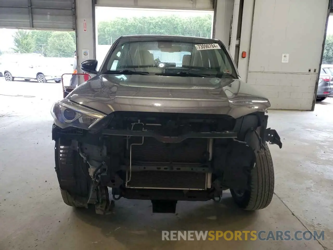 5 Photograph of a damaged car JTEJU5JR0M5952097 TOYOTA 4RUNNER 2021