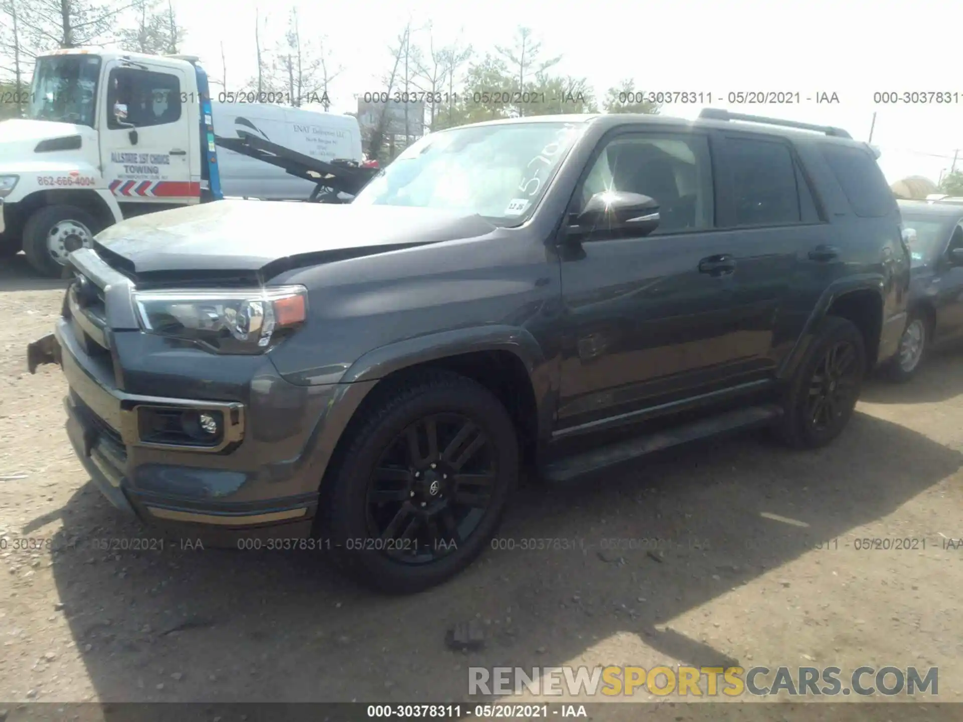 2 Photograph of a damaged car JTEJU5JR3M5871207 TOYOTA 4RUNNER 2021