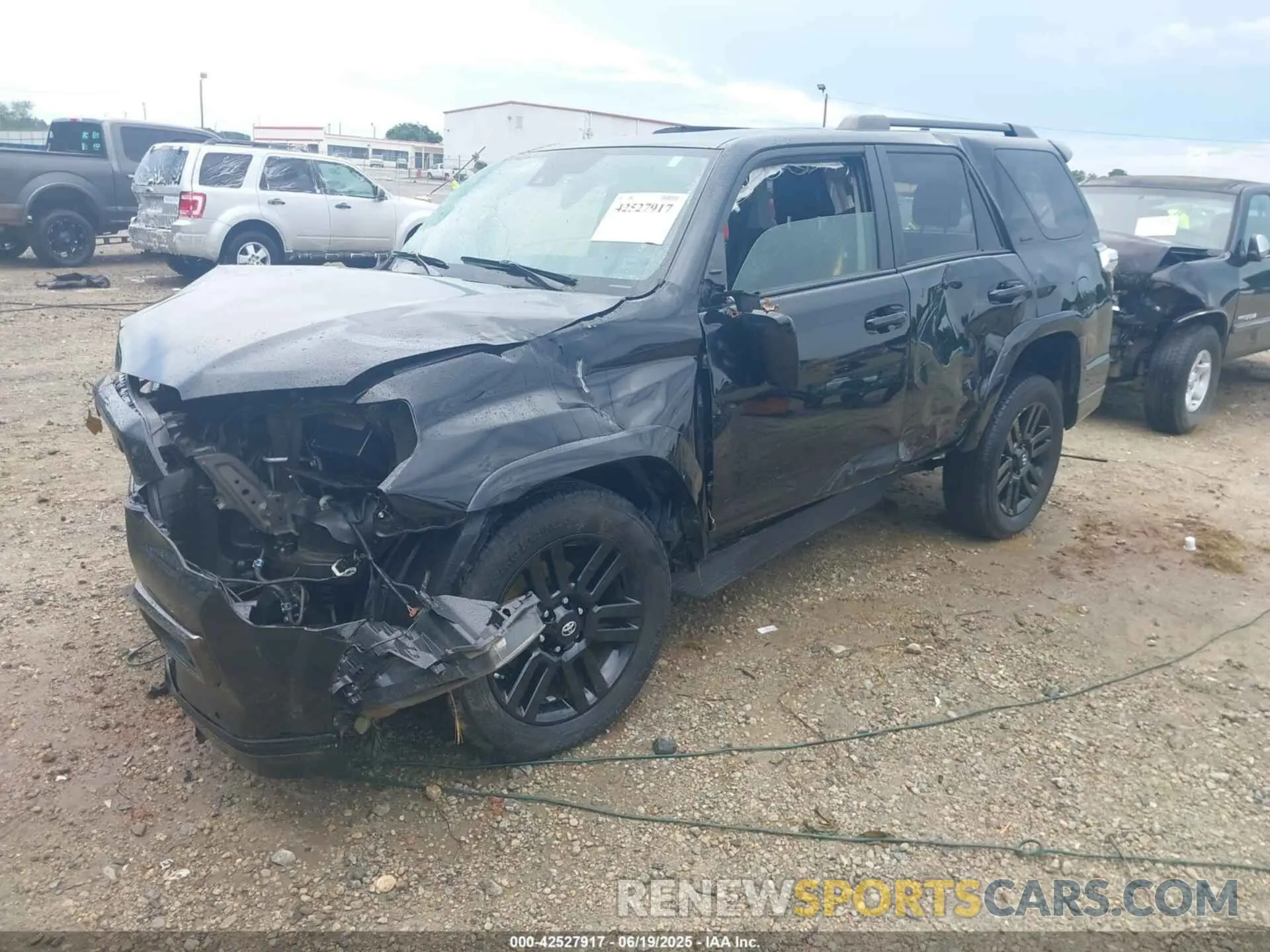 2 Photograph of a damaged car JTEJU5JR4M5837745 TOYOTA 4RUNNER 2021