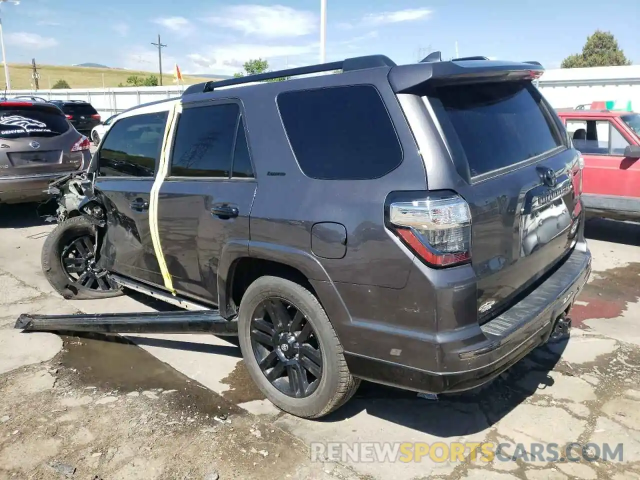 3 Photograph of a damaged car JTEJU5JR4M5887254 TOYOTA 4RUNNER 2021