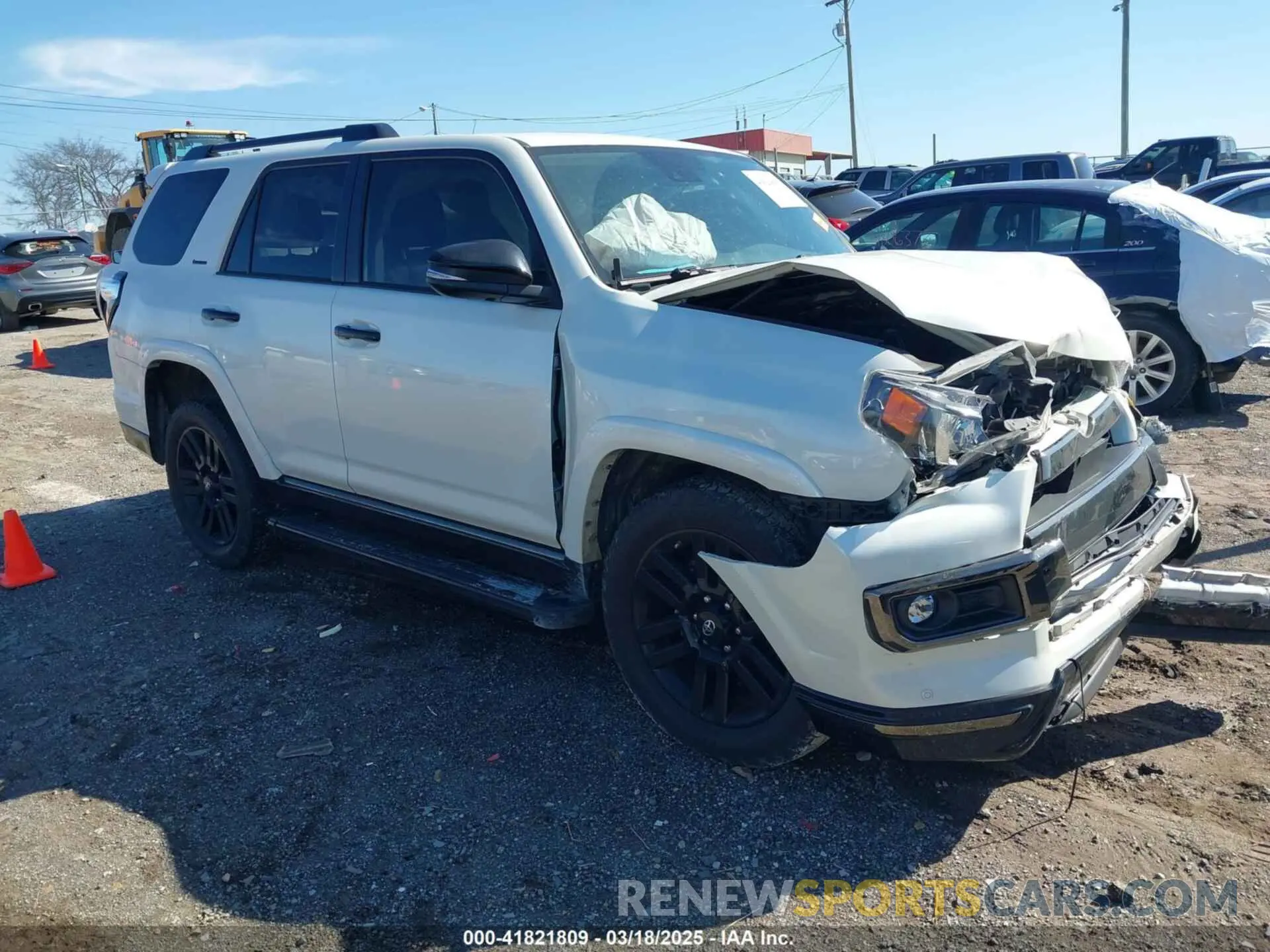 1 Photograph of a damaged car JTEJU5JR4M5888601 TOYOTA 4RUNNER 2021