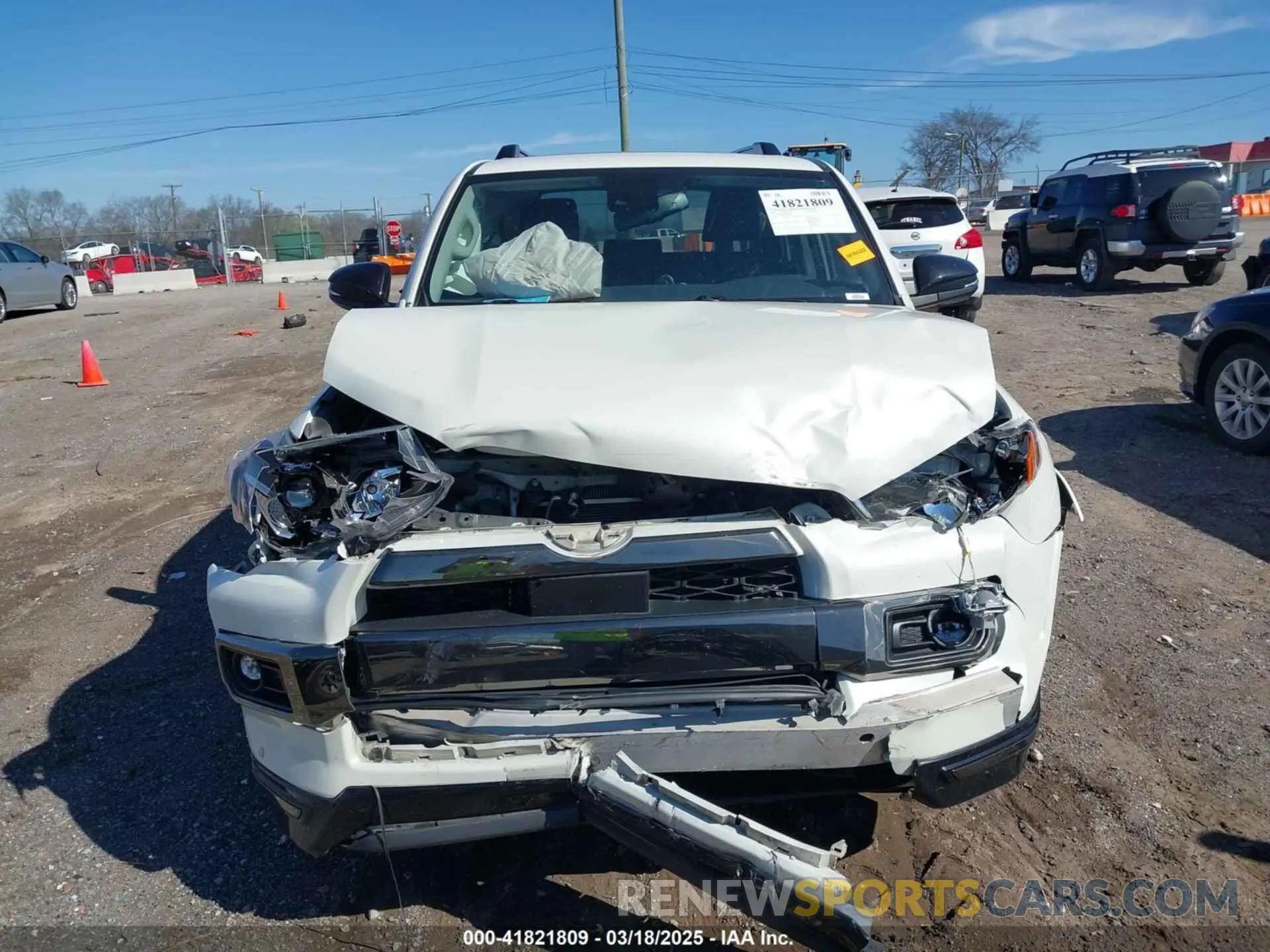 13 Photograph of a damaged car JTEJU5JR4M5888601 TOYOTA 4RUNNER 2021