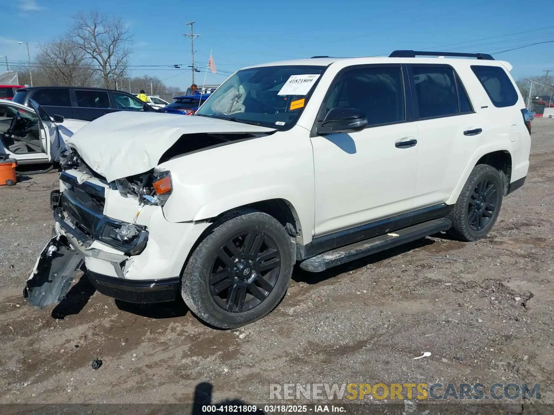 2 Photograph of a damaged car JTEJU5JR4M5888601 TOYOTA 4RUNNER 2021