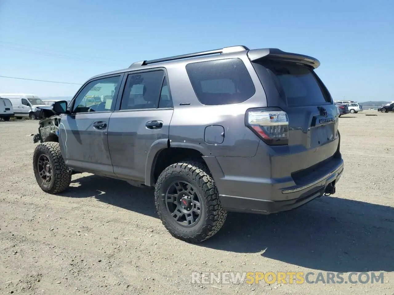 2 Photograph of a damaged car JTEJU5JR5M5963970 TOYOTA 4RUNNER 2021