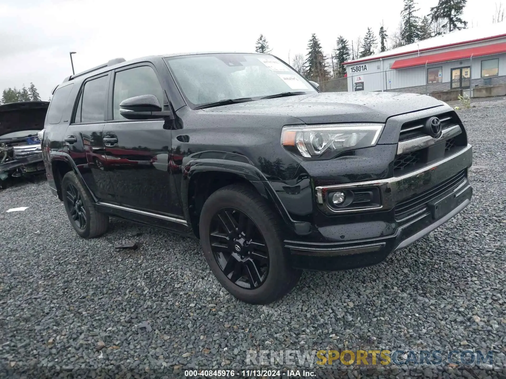 1 Photograph of a damaged car JTEJU5JR6M5842767 TOYOTA 4RUNNER 2021