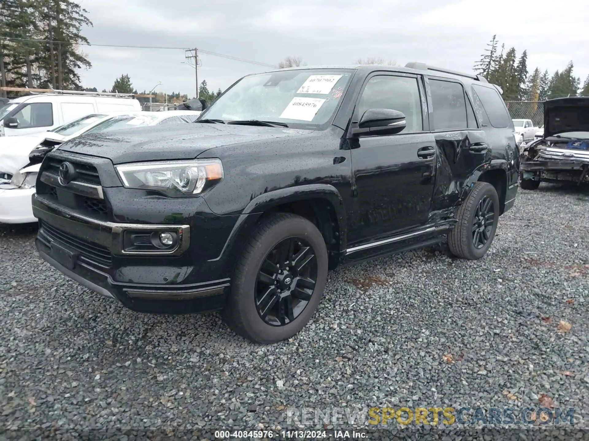 2 Photograph of a damaged car JTEJU5JR6M5842767 TOYOTA 4RUNNER 2021