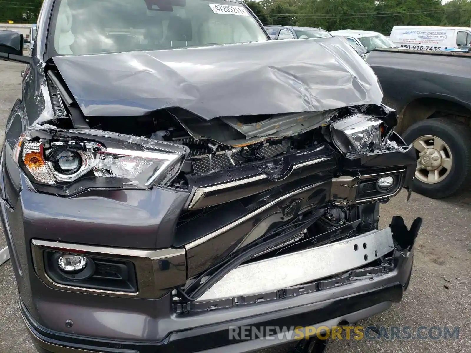 9 Photograph of a damaged car JTEJU5JR7M5899382 TOYOTA 4RUNNER 2021