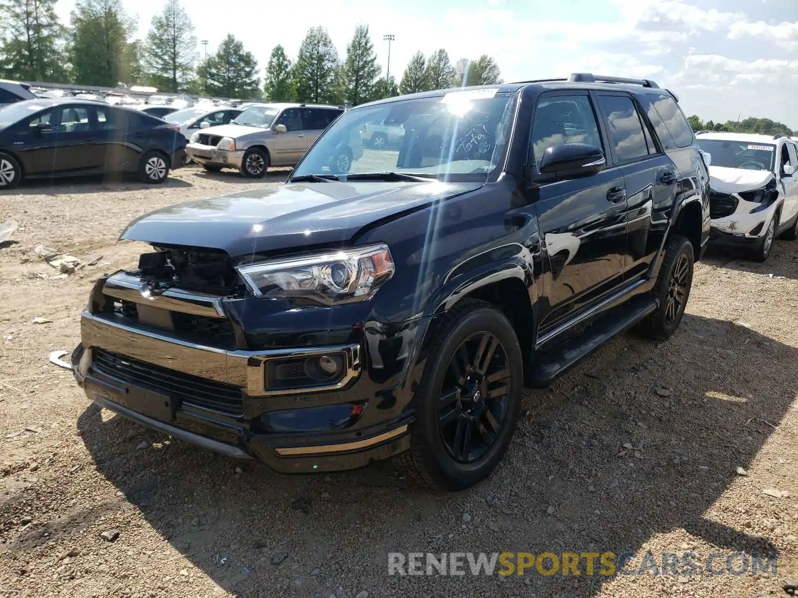 2 Photograph of a damaged car JTEJU5JR8M5914794 TOYOTA 4RUNNER 2021