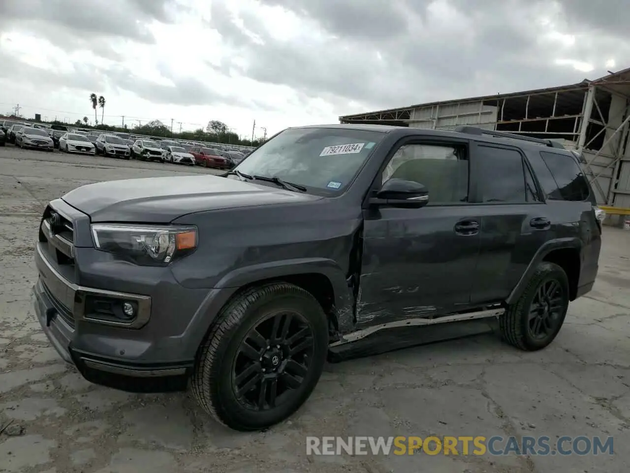1 Photograph of a damaged car JTEJU5JR9M5845467 TOYOTA 4RUNNER 2021