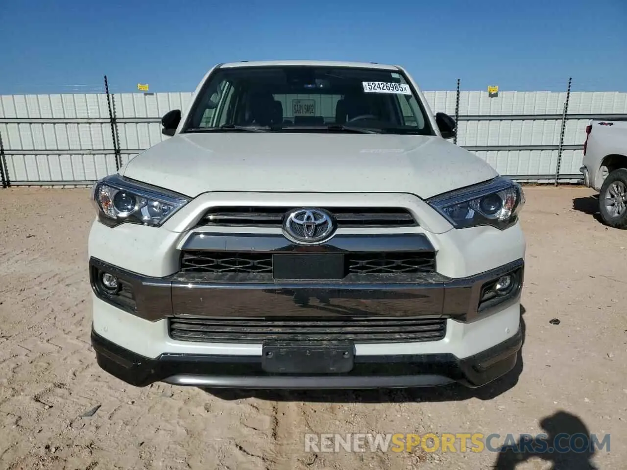 5 Photograph of a damaged car JTEJU5JRXM5965326 TOYOTA 4RUNNER 2021