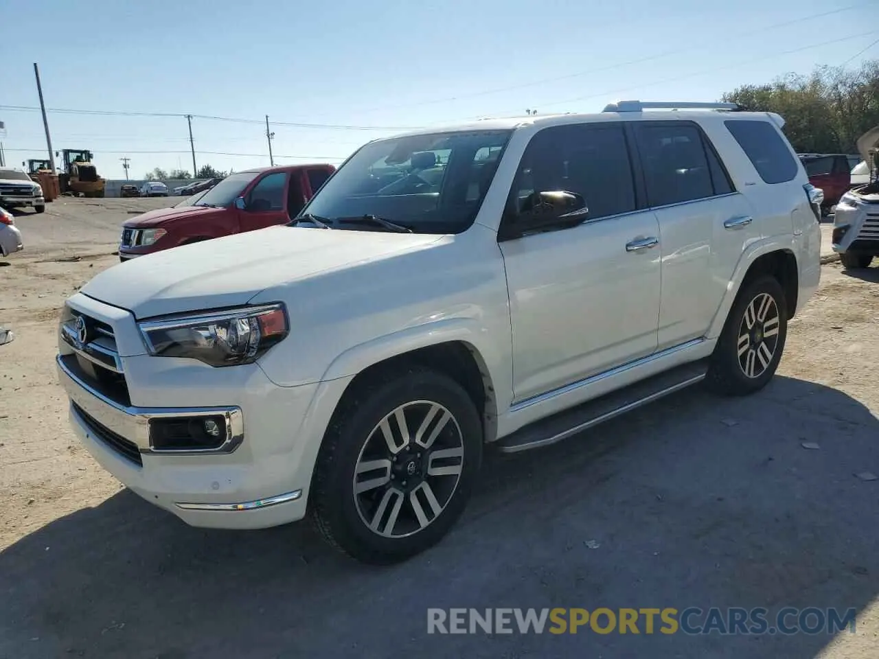 1 Photograph of a damaged car JTEKU5JR0M5841781 TOYOTA 4RUNNER 2021
