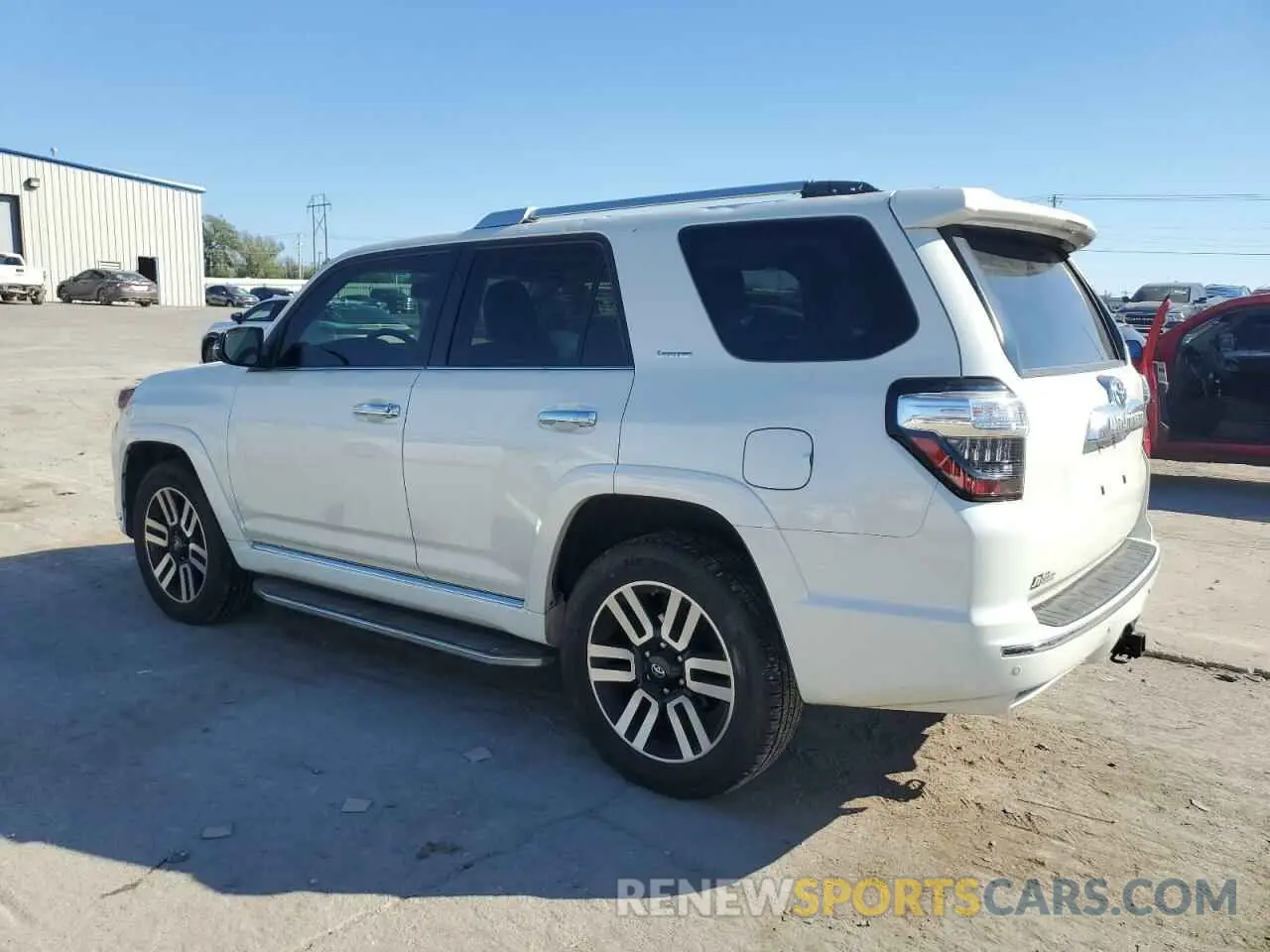 2 Photograph of a damaged car JTEKU5JR0M5841781 TOYOTA 4RUNNER 2021