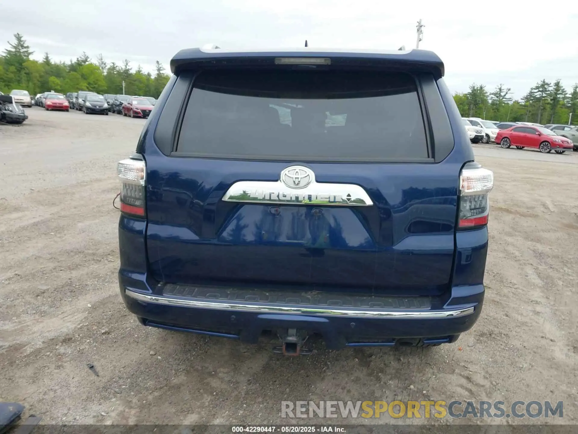 16 Photograph of a damaged car JTEKU5JR0M5855373 TOYOTA 4RUNNER 2021