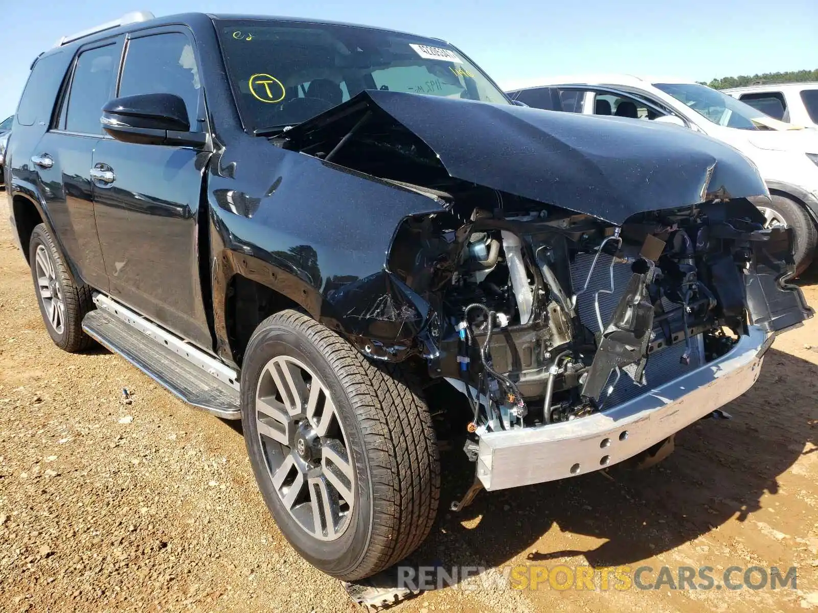 1 Photograph of a damaged car JTEKU5JR0M5901140 TOYOTA 4RUNNER 2021