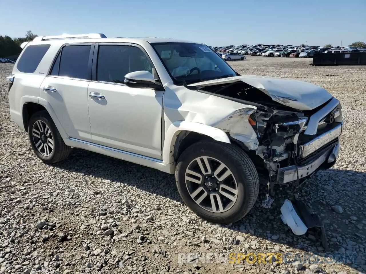 4 Photograph of a damaged car JTEKU5JR0M5927897 TOYOTA 4RUNNER 2021