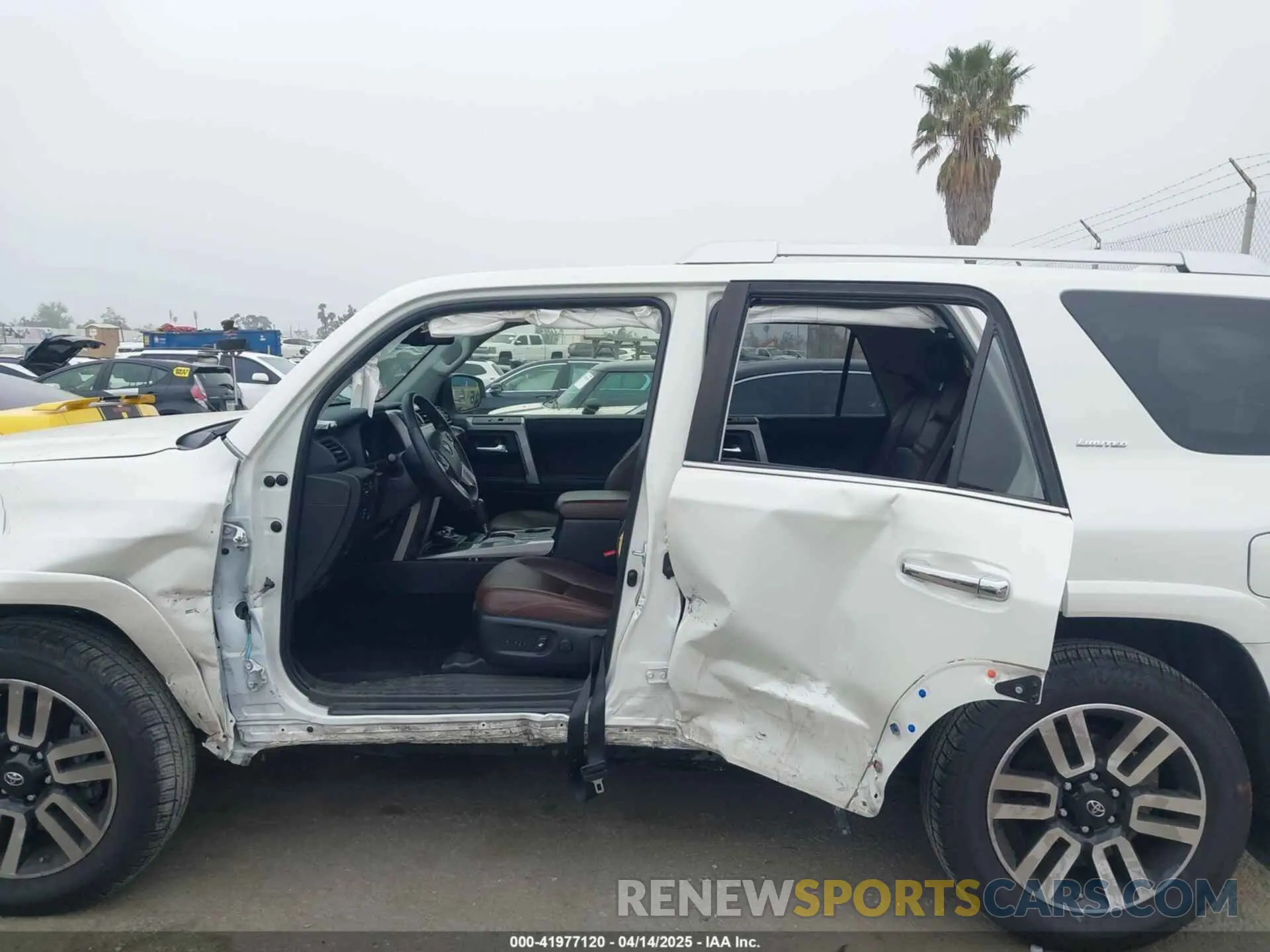 6 Photograph of a damaged car JTEKU5JR1M5848237 TOYOTA 4RUNNER 2021