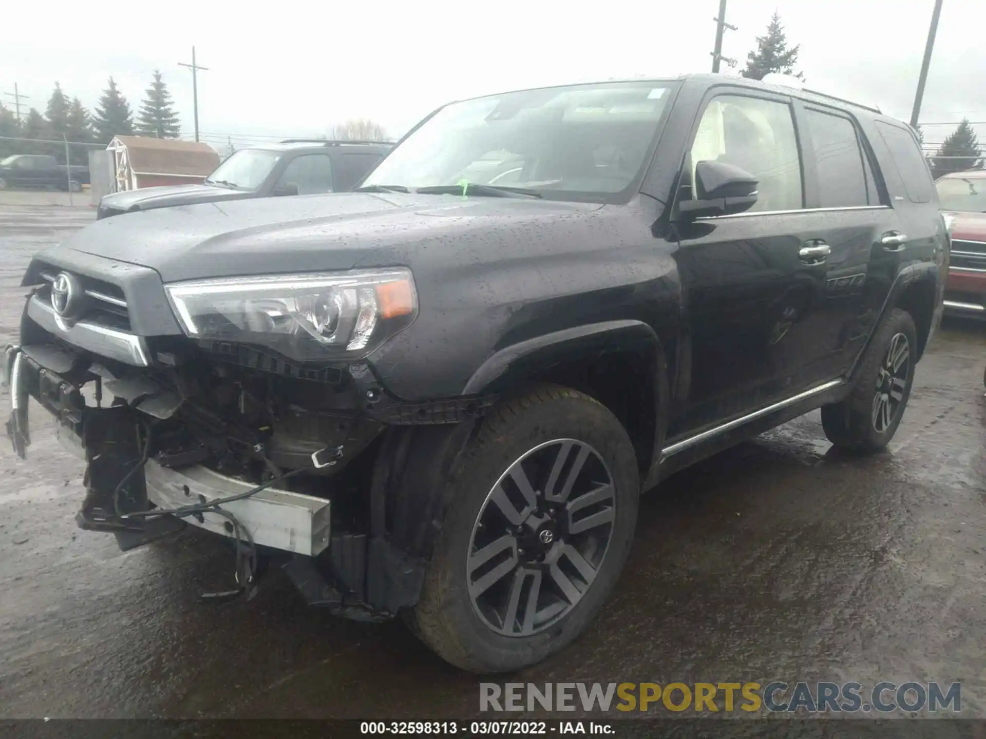 2 Photograph of a damaged car JTEKU5JR1M5870190 TOYOTA 4RUNNER 2021