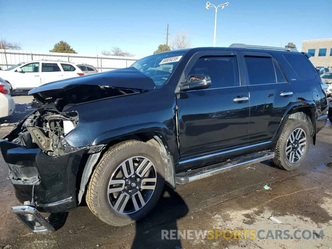 1 Photograph of a damaged car JTEKU5JR1M5879911 TOYOTA 4RUNNER 2021