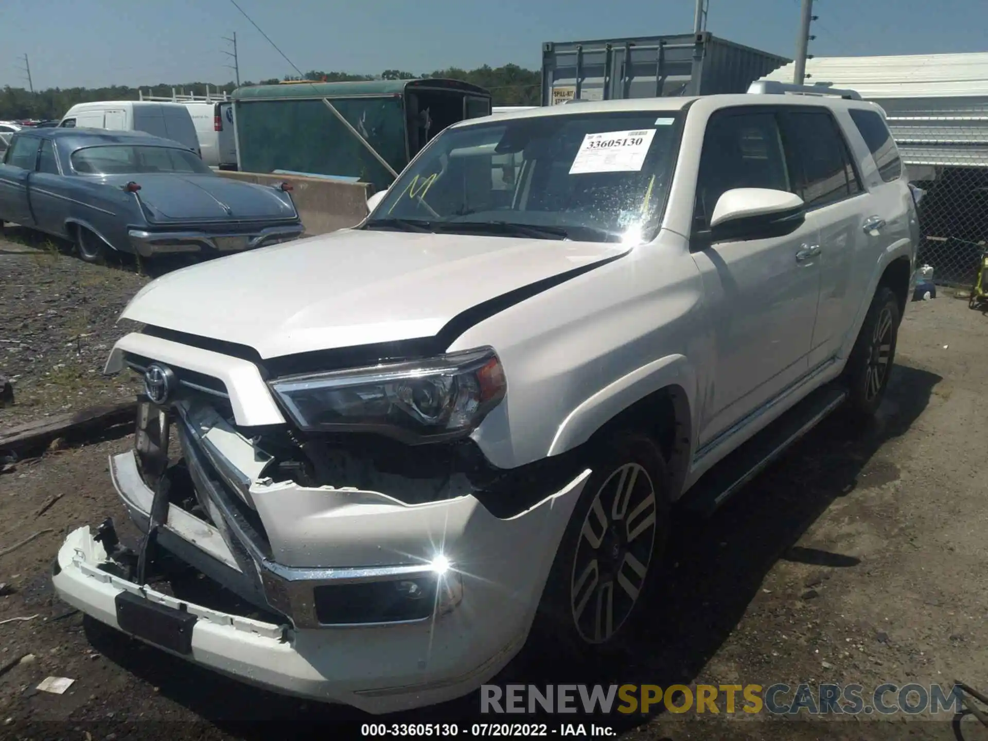 2 Photograph of a damaged car JTEKU5JR1M5916438 TOYOTA 4RUNNER 2021