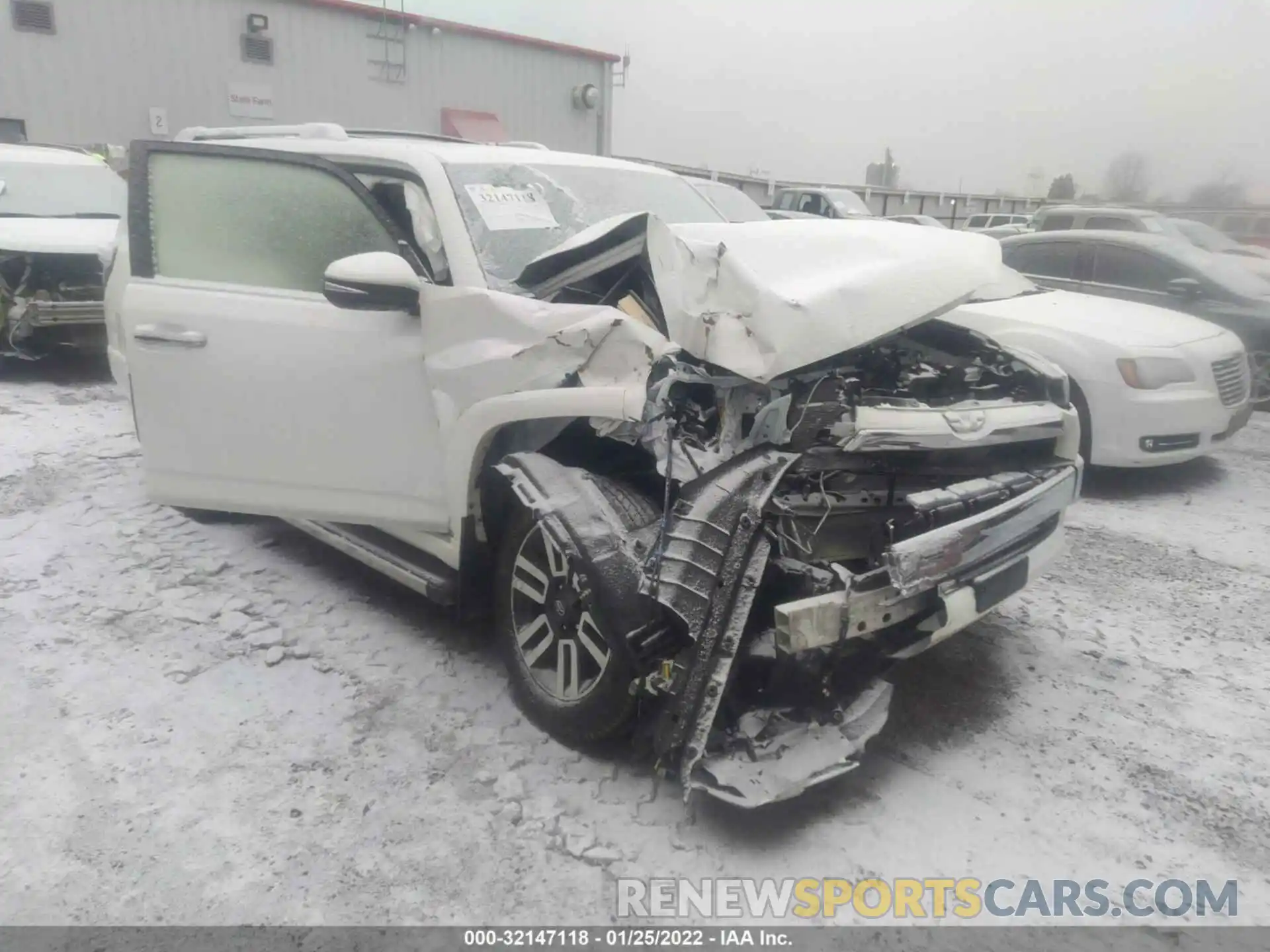 5 Photograph of a damaged car JTEKU5JR1M5960374 TOYOTA 4RUNNER 2021