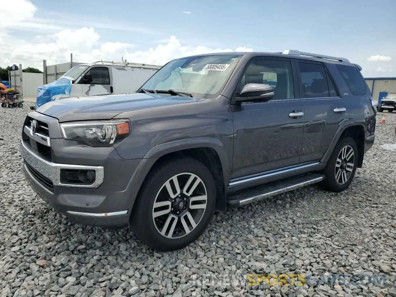 1 Photograph of a damaged car JTEKU5JR2M5929876 TOYOTA 4RUNNER 2021