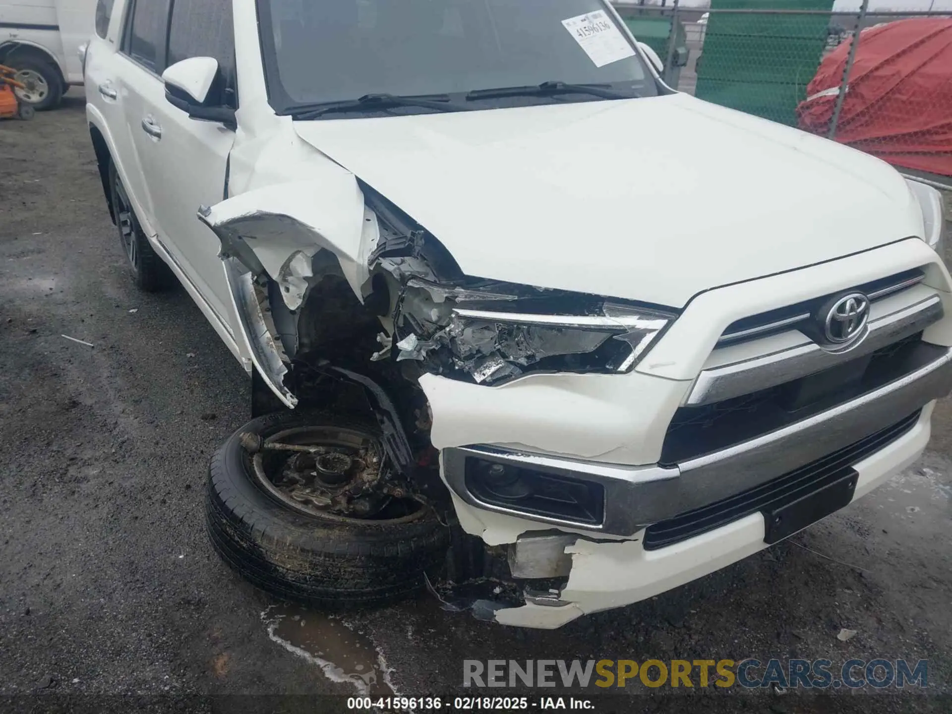 6 Photograph of a damaged car JTEKU5JR4M5892698 TOYOTA 4RUNNER 2021