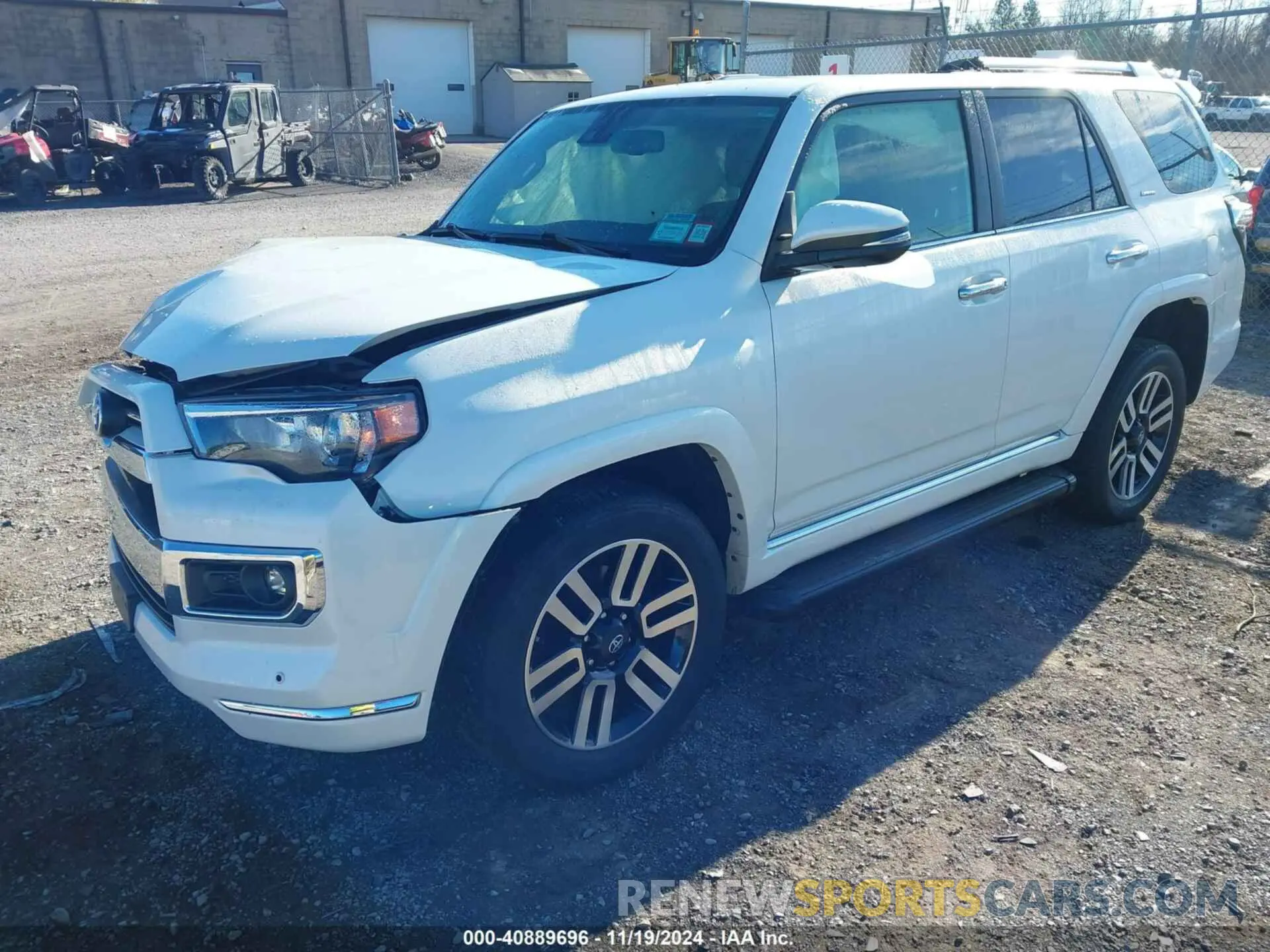 2 Photograph of a damaged car JTEKU5JR5M5869348 TOYOTA 4RUNNER 2021
