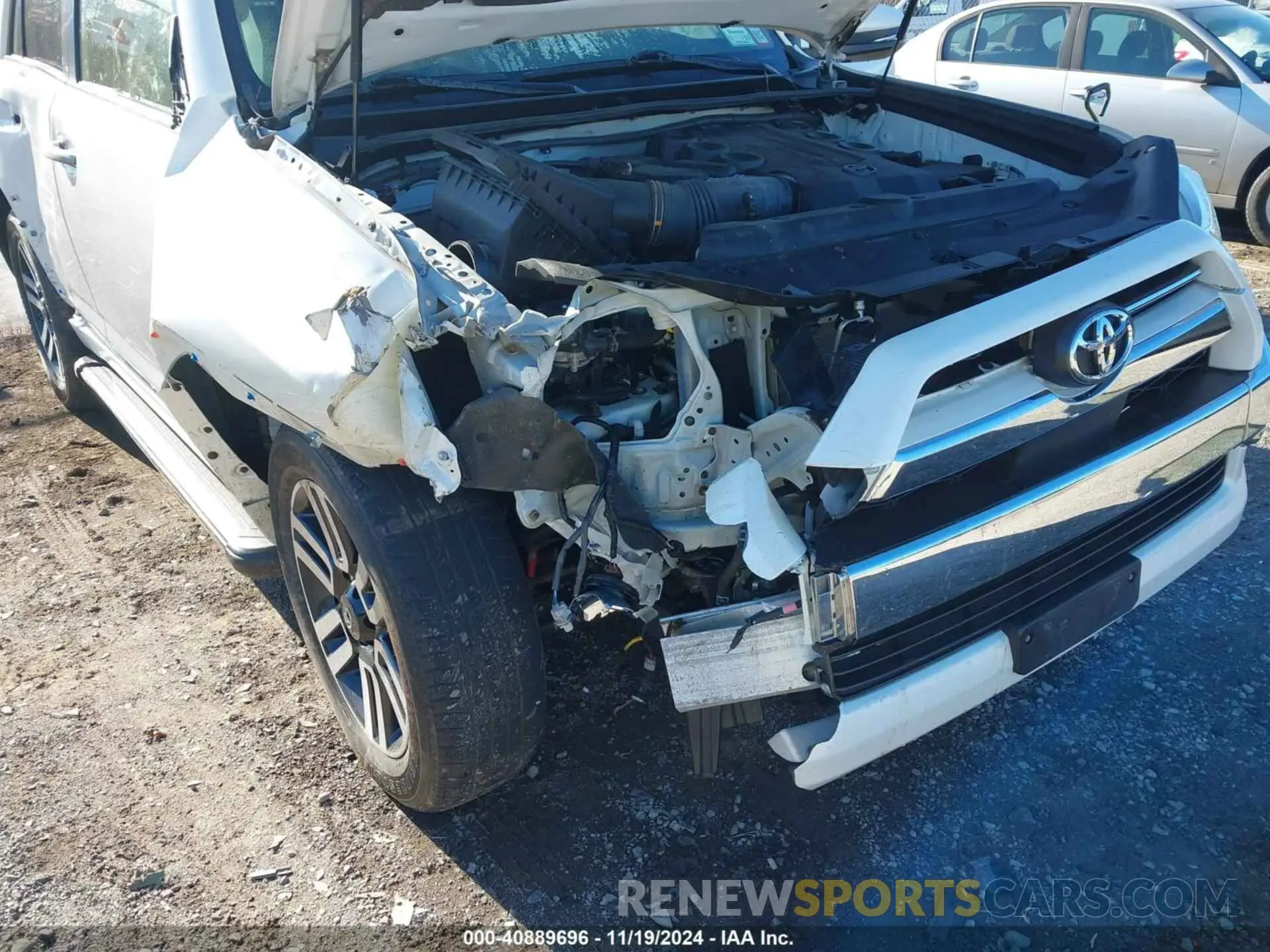 6 Photograph of a damaged car JTEKU5JR5M5869348 TOYOTA 4RUNNER 2021