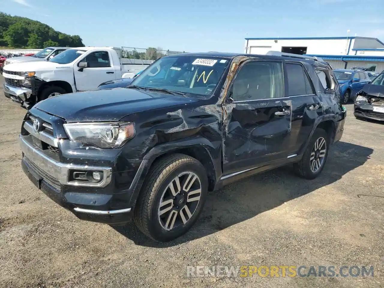 2 Photograph of a damaged car JTEKU5JR5M5941312 TOYOTA 4RUNNER 2021