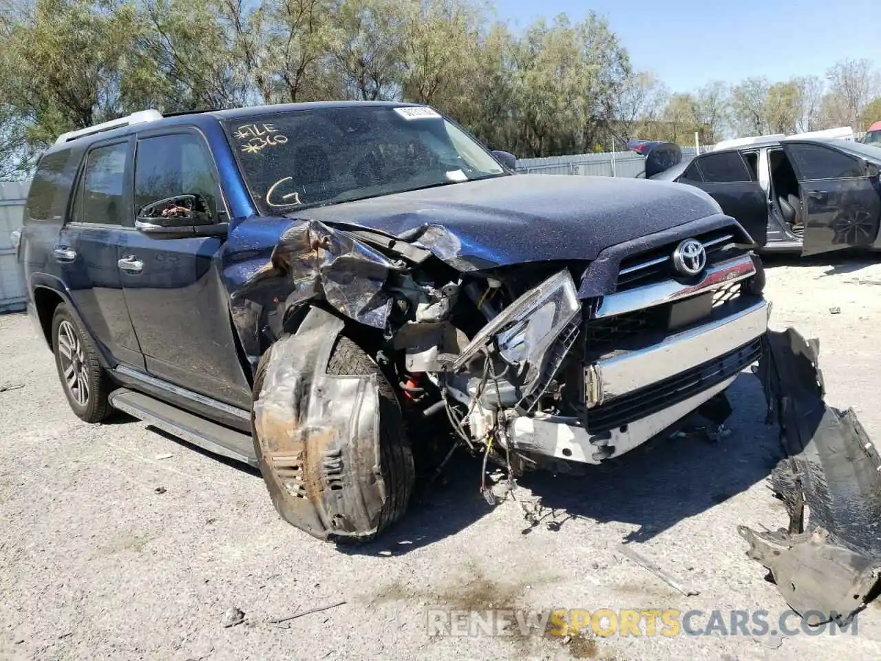 9 Photograph of a damaged car JTEKU5JR5M5958496 TOYOTA 4RUNNER 2021