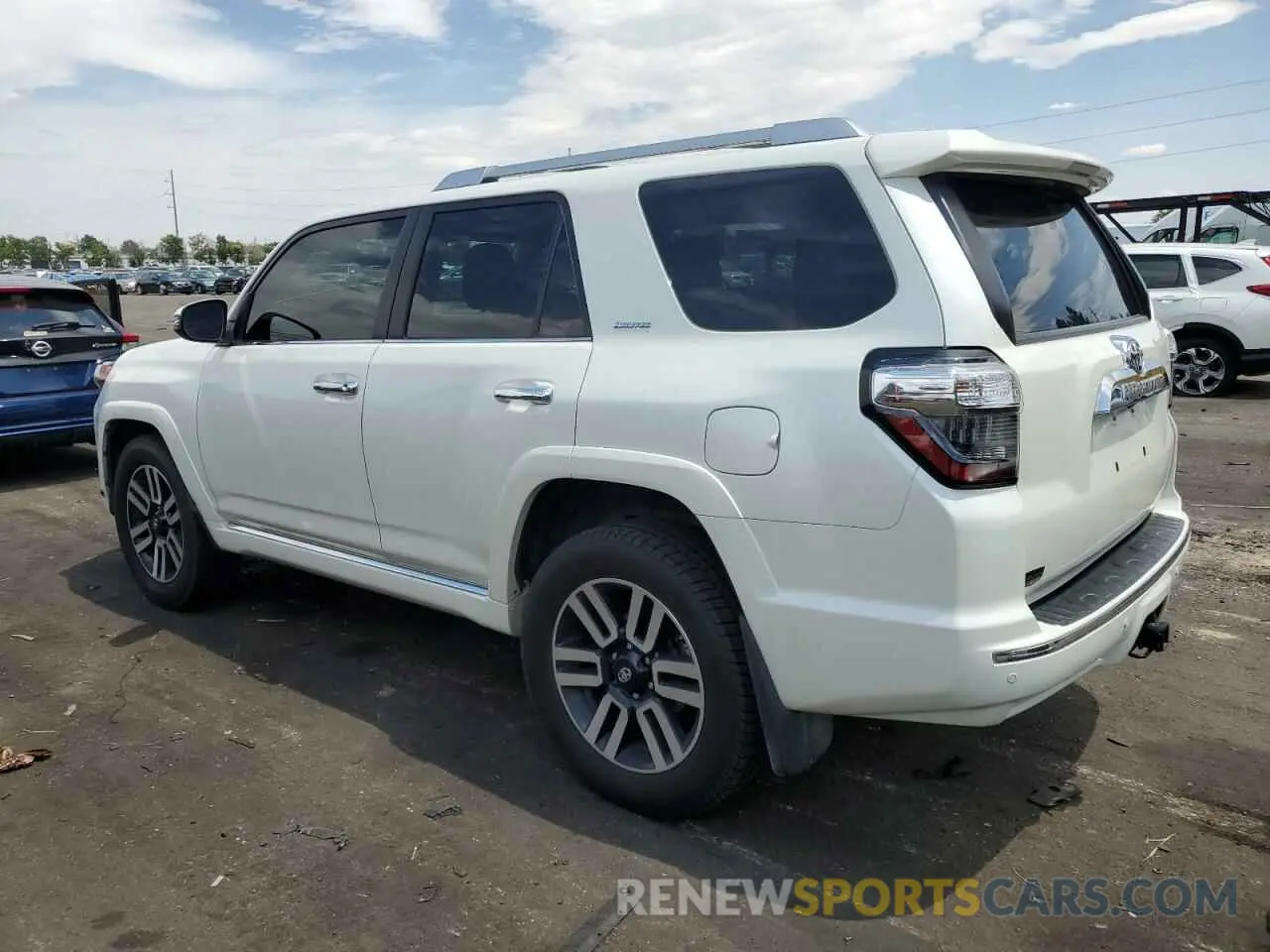 2 Photograph of a damaged car JTEKU5JR6M5879712 TOYOTA 4RUNNER 2021