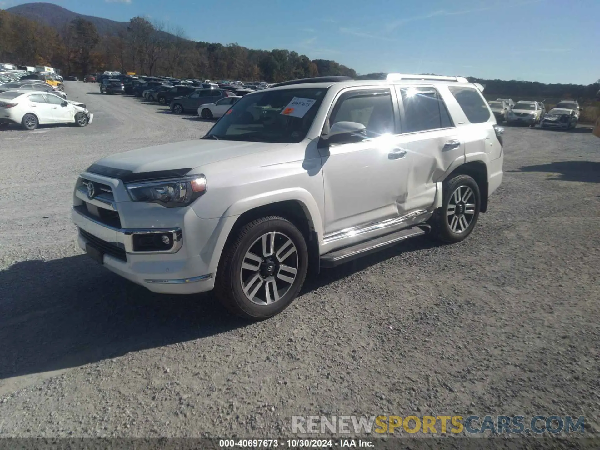 2 Photograph of a damaged car JTEKU5JR6M5881881 TOYOTA 4RUNNER 2021