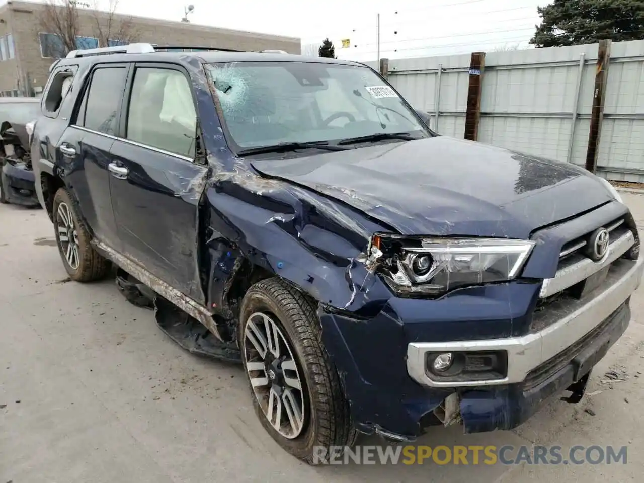 9 Photograph of a damaged car JTEKU5JR6M5941626 TOYOTA 4RUNNER 2021