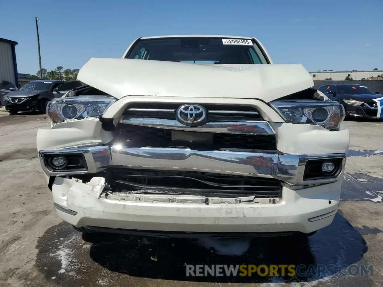 5 Photograph of a damaged car JTEKU5JR7M5875457 TOYOTA 4RUNNER 2021