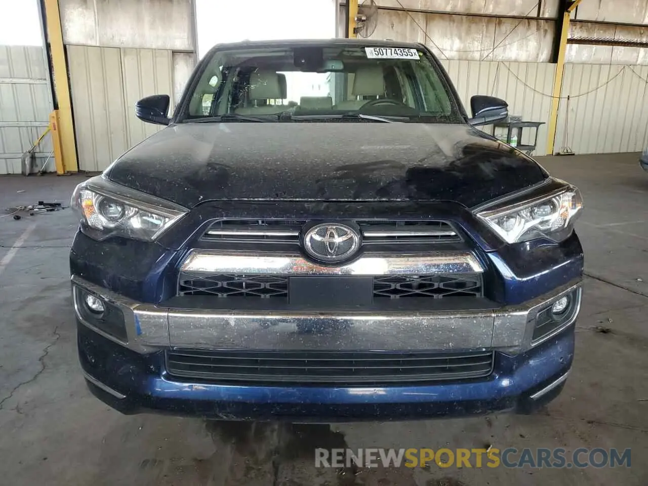 5 Photograph of a damaged car JTEKU5JR8M5839275 TOYOTA 4RUNNER 2021