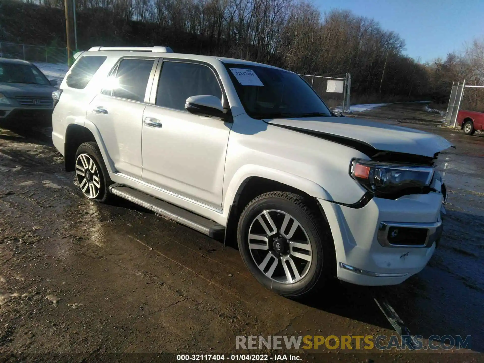 1 Photograph of a damaged car JTEKU5JR8M5854357 TOYOTA 4RUNNER 2021