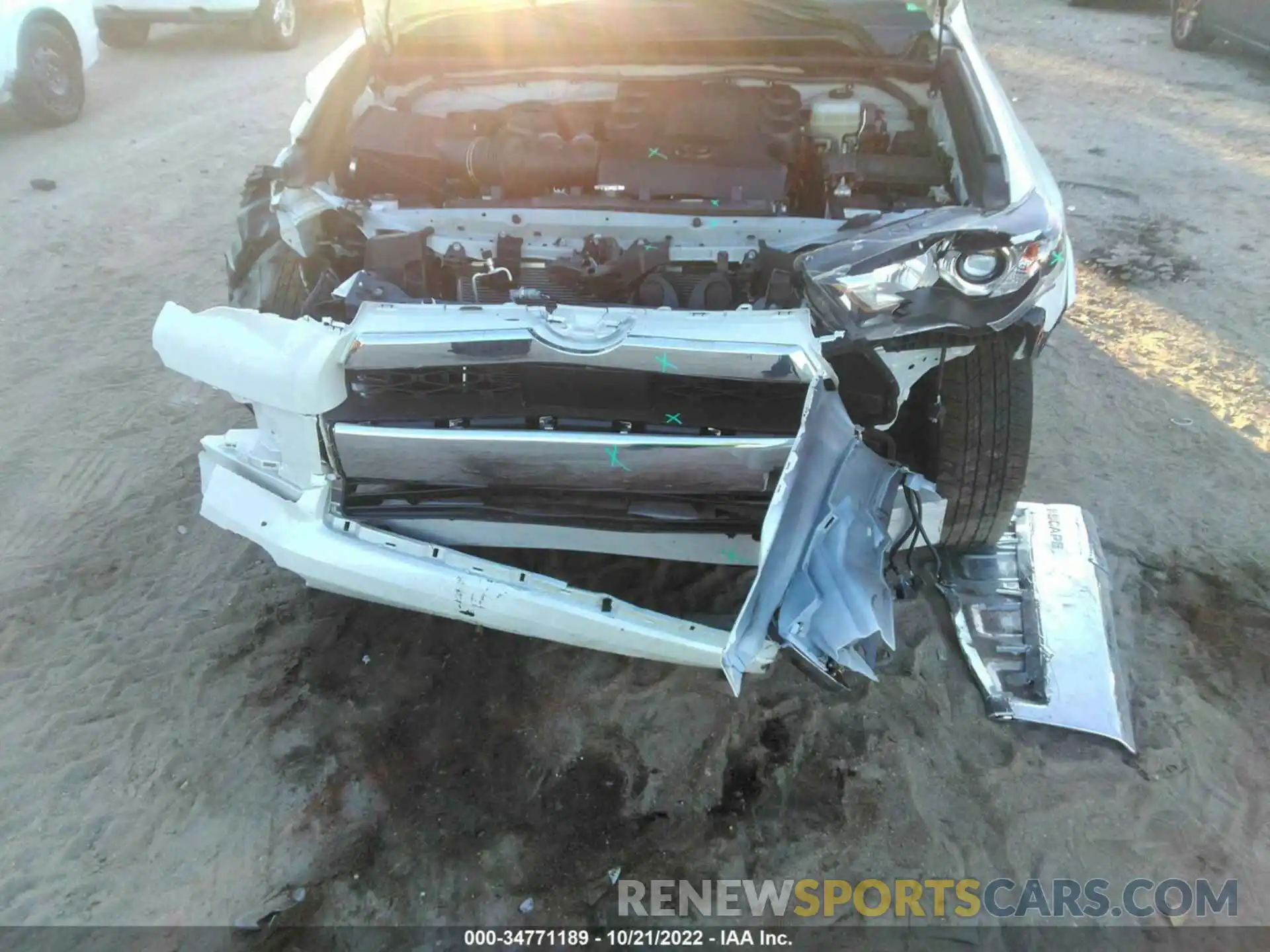 6 Photograph of a damaged car JTEKU5JR8M5914086 TOYOTA 4RUNNER 2021