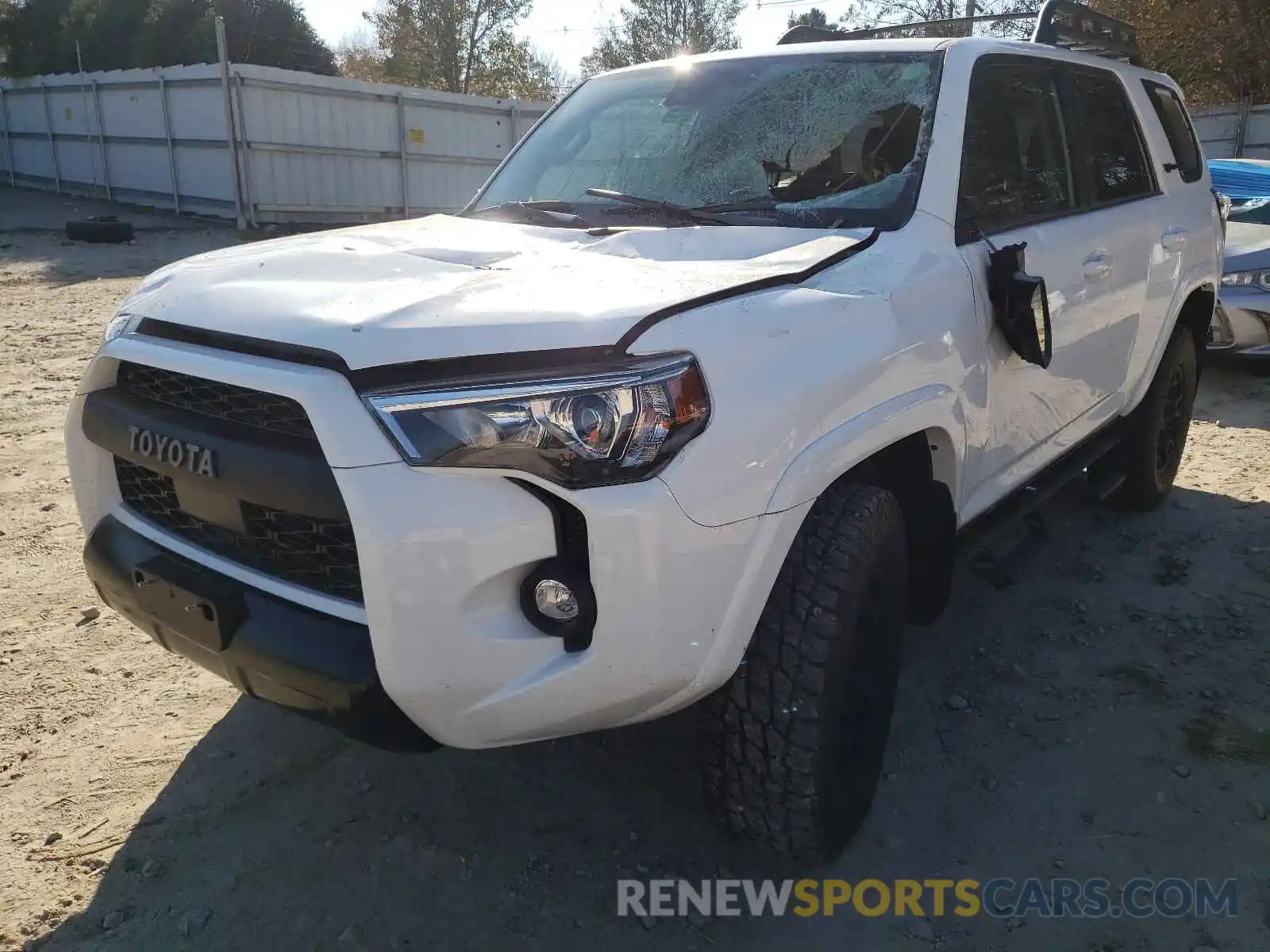 2 Photograph of a damaged car JTELU5JR0M5938404 TOYOTA 4RUNNER 2021