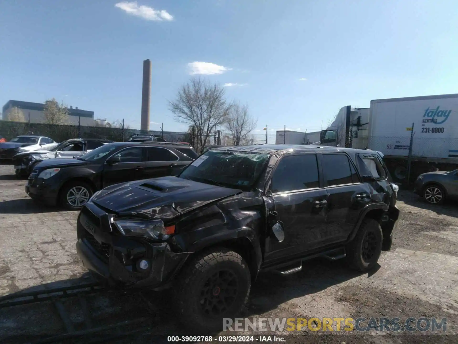 6 Photograph of a damaged car JTELU5JR2M5886452 TOYOTA 4RUNNER 2021