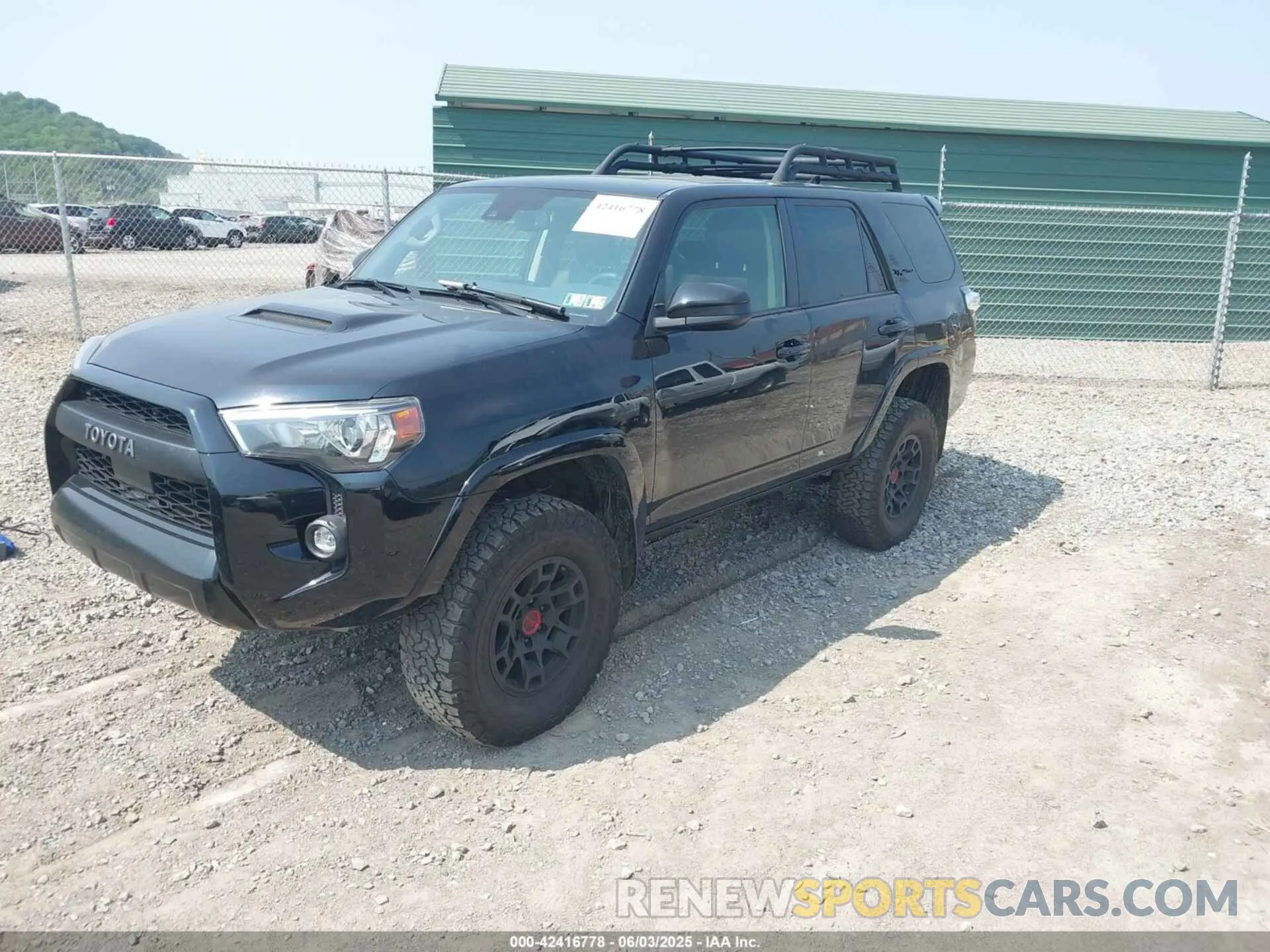2 Photograph of a damaged car JTELU5JR3M5870244 TOYOTA 4RUNNER 2021