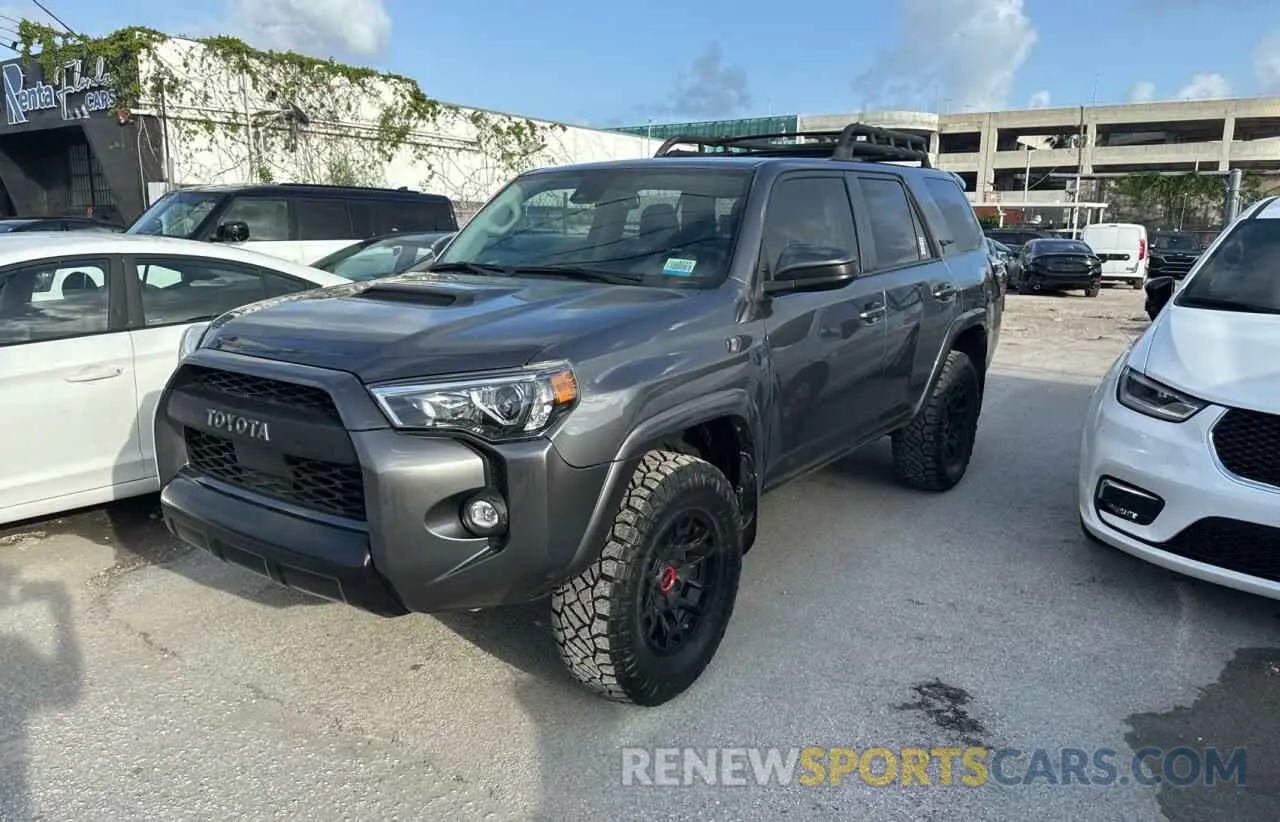 2 Photograph of a damaged car JTELU5JR4M5868907 TOYOTA 4RUNNER 2021