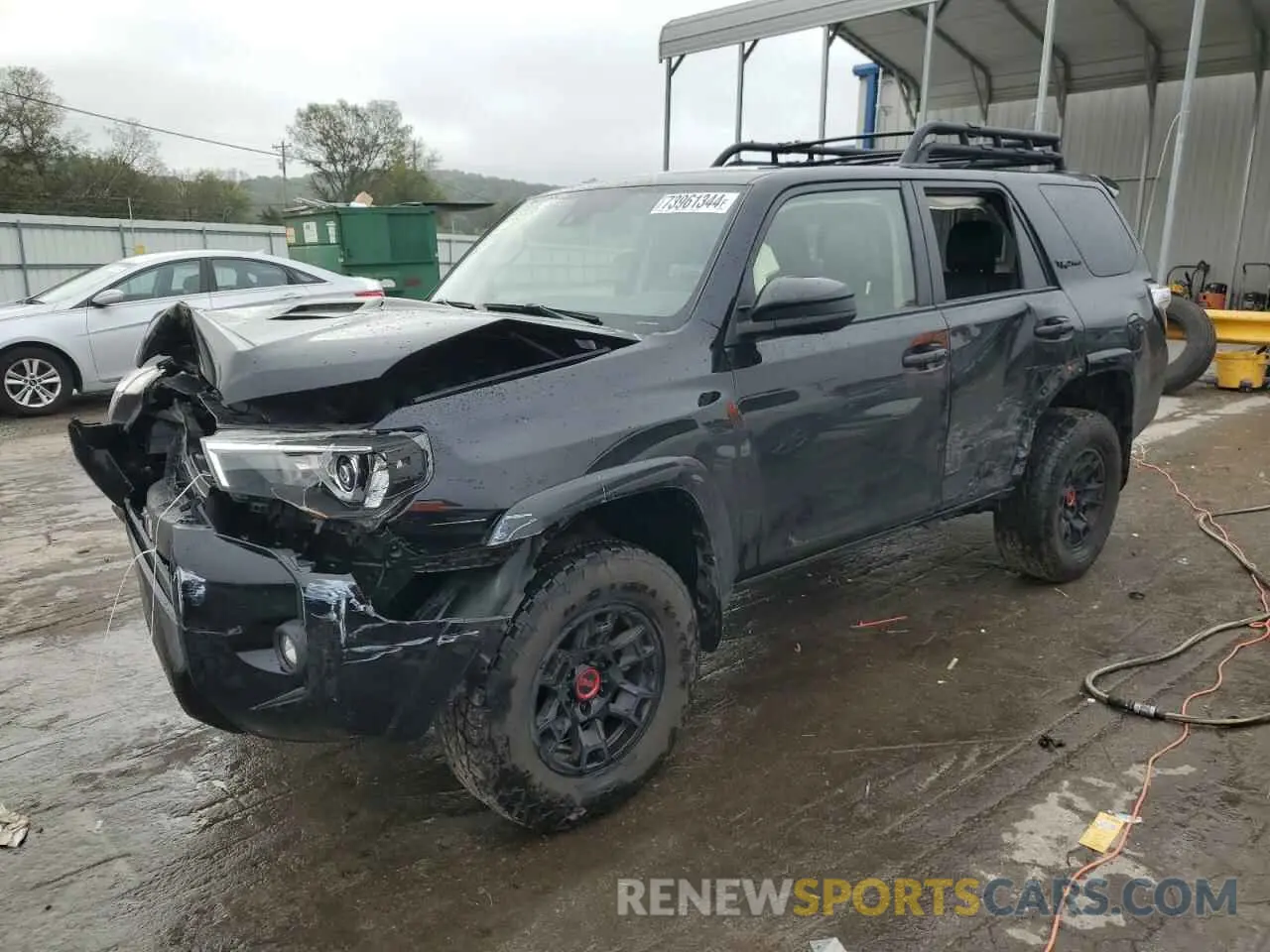 1 Photograph of a damaged car JTELU5JR7M5869842 TOYOTA 4RUNNER 2021
