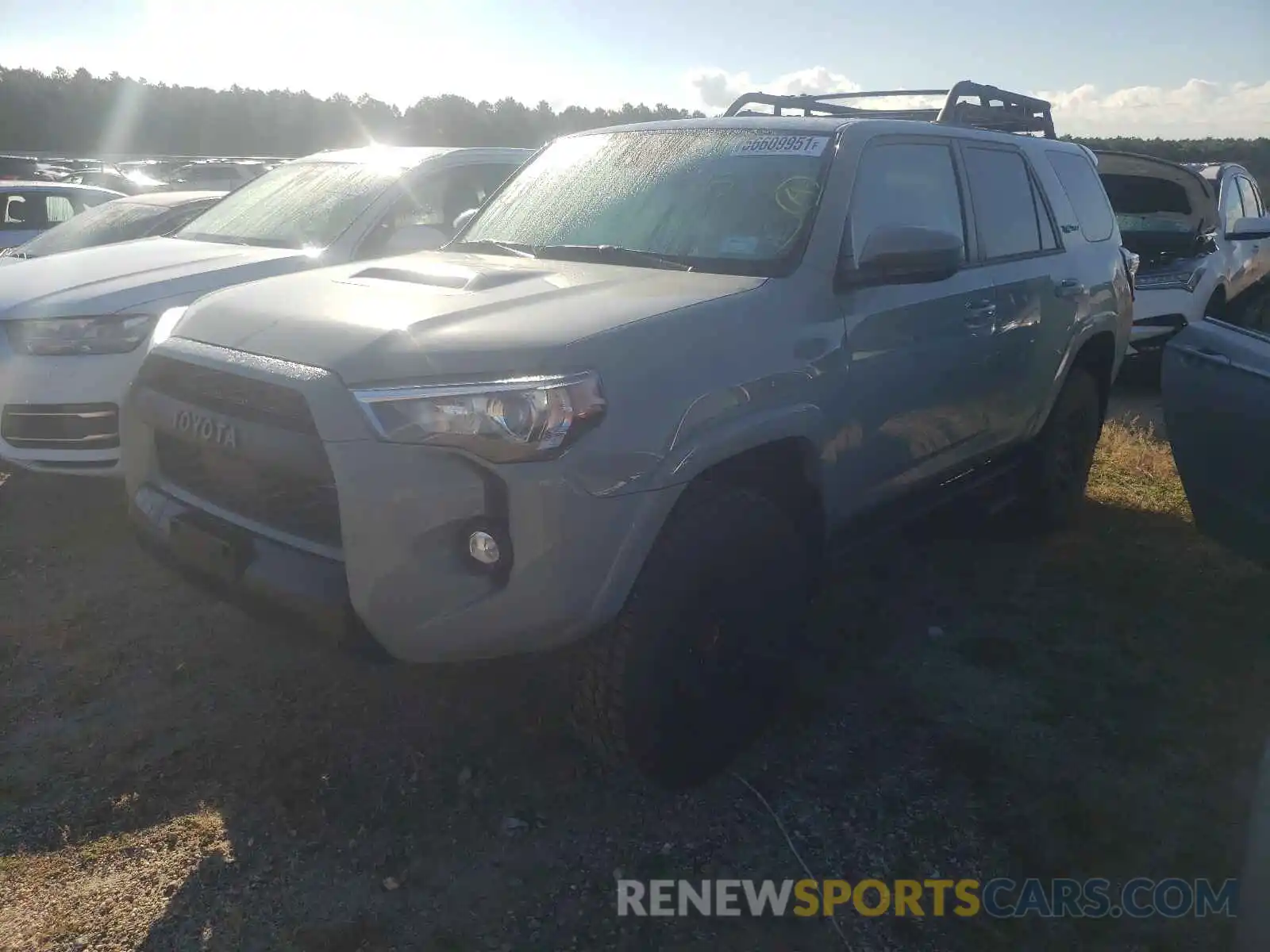 2 Photograph of a damaged car JTELU5JR8M5920667 TOYOTA 4RUNNER 2021