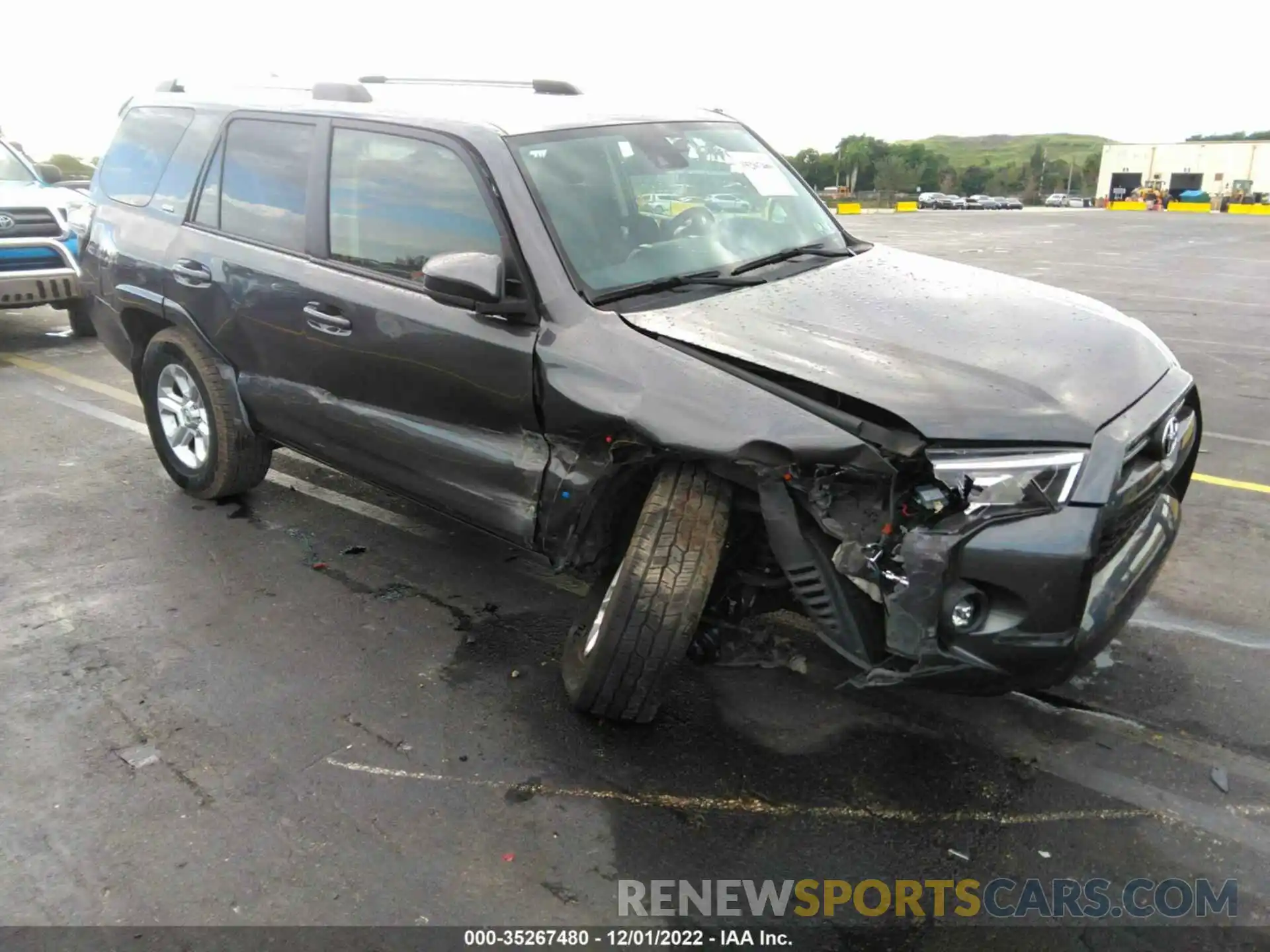 1 Photograph of a damaged car JTEMU5JR0M5858427 TOYOTA 4RUNNER 2021