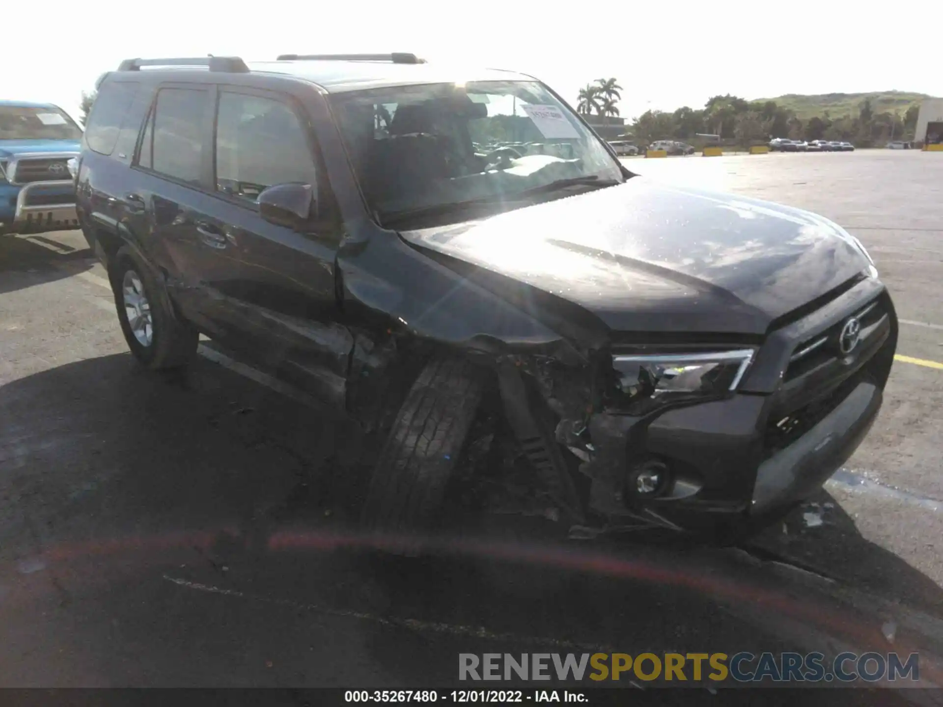 6 Photograph of a damaged car JTEMU5JR0M5858427 TOYOTA 4RUNNER 2021