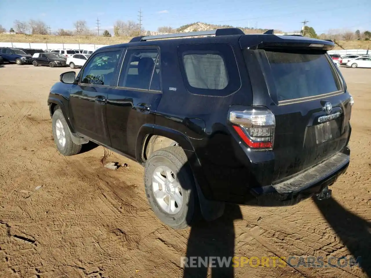 3 Photograph of a damaged car JTEMU5JR0M5862204 TOYOTA 4RUNNER 2021