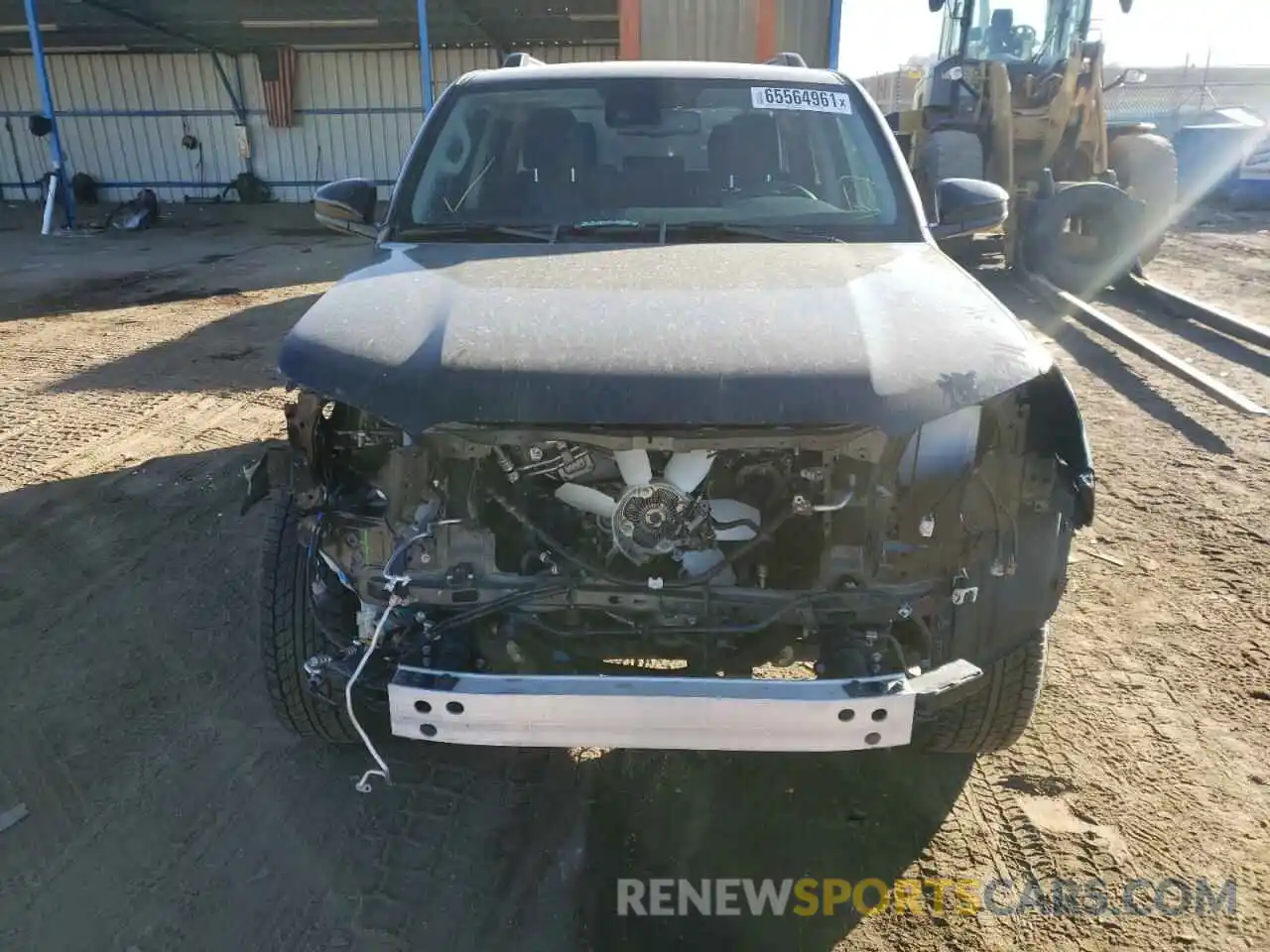 9 Photograph of a damaged car JTEMU5JR0M5862204 TOYOTA 4RUNNER 2021