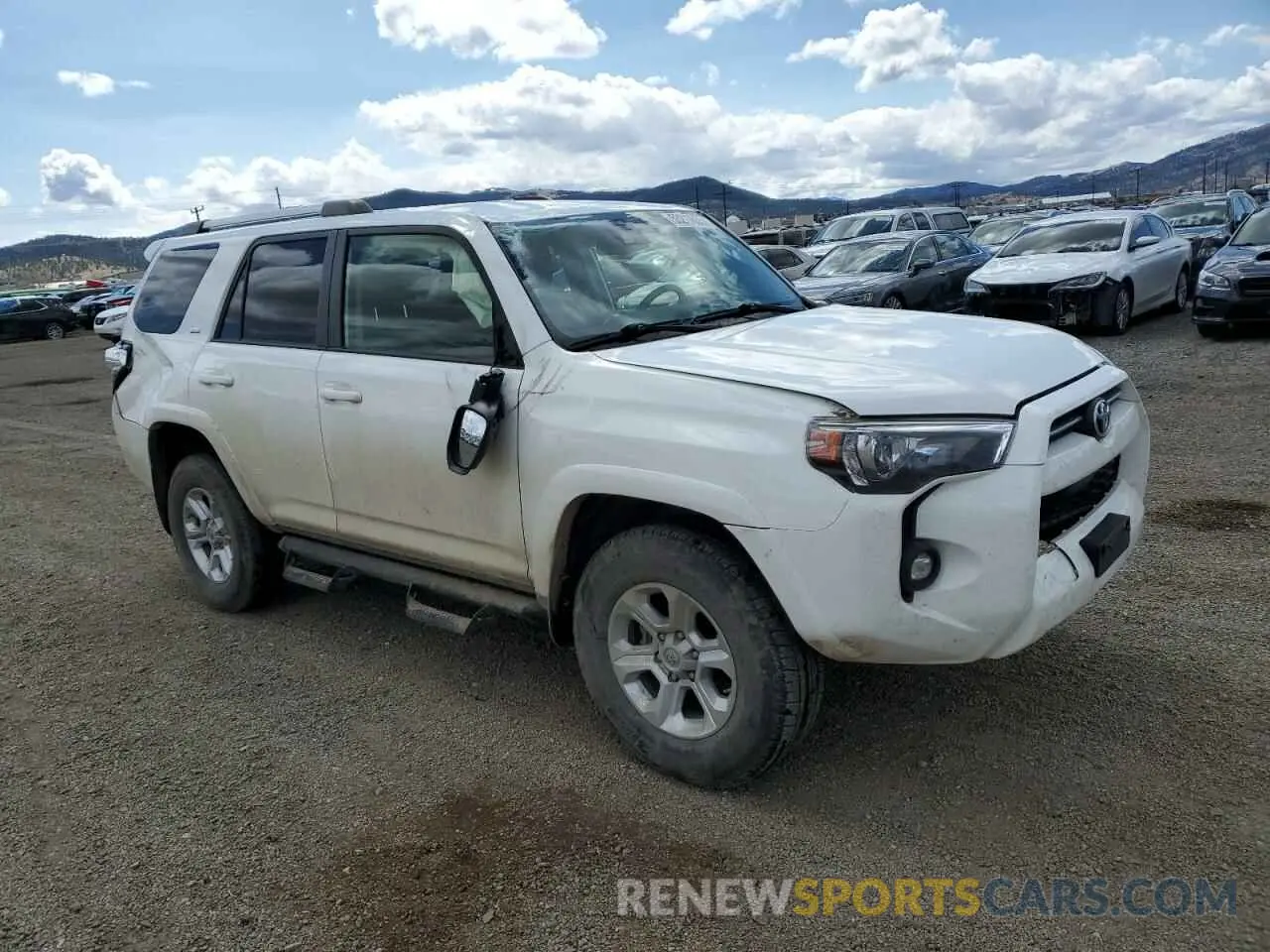 4 Photograph of a damaged car JTEMU5JR0M5876409 TOYOTA 4RUNNER 2021